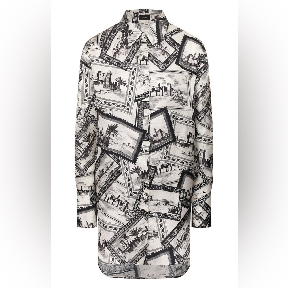 JOSEPH

Dawson Big Stamp Print Blouse - Picture 7 of 16